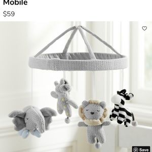 Pottery barn mobile INCLUDES arm
